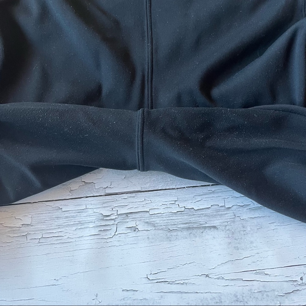 Athleta Delancey Moto Tight Black High Rise Leggings Size XL Tall - Picture 9 of 11